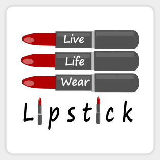 LIVE Life Wear Lipstick Sticker